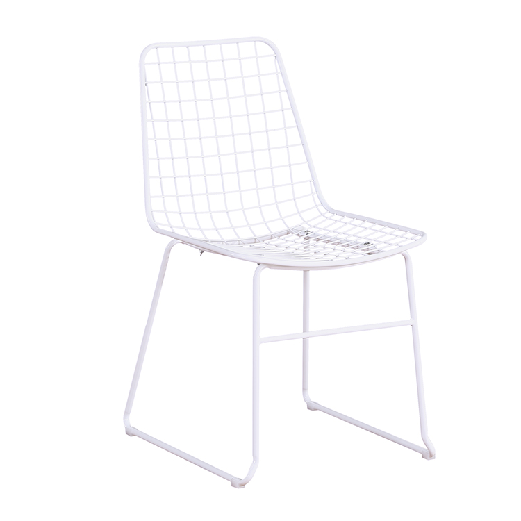 Free Sample Metal Modern Home Furniture Bertoia Bowl Guangdong Vintage Design Mesh White European Style Model Van Wire Chair