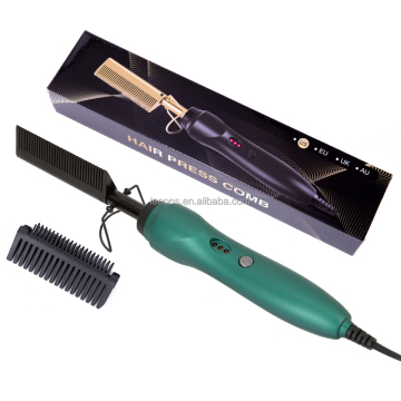 Hot Comb Electric Wig Pressing Comb for Black Hair