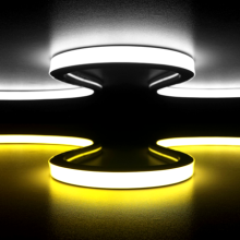 LED Neon Flex 230V front view (vertical bending)