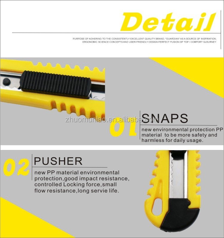 Wallpaper Cutting Knives Mini 9mm Blade Paper Box Cutter