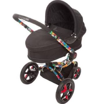Quinny CV218BTT Britto Moodd Stroller Travel Systems W Dreami Bassinet Black