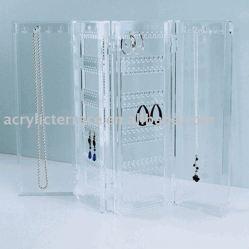 Acrylic Foldable Jewelry Screen