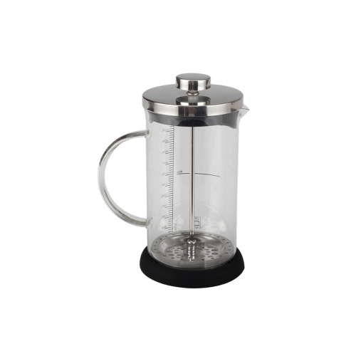 Glass French Press Kaffeemaschine 600ml Für Kaffee