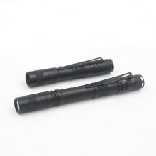 China Factory Wholesaler: Portable Waterproof Mini LED Flashlight with Metal Clip