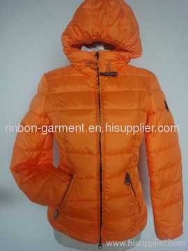 2013 Orange Fashion Woman Winter Down Jacket.?