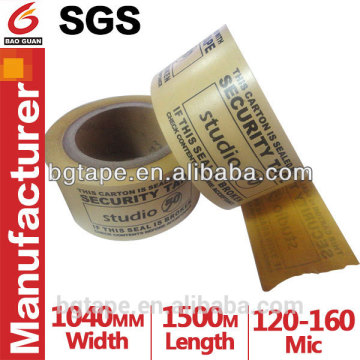 Water Activated Fiberglass Reinforced Kraft Paper Tape