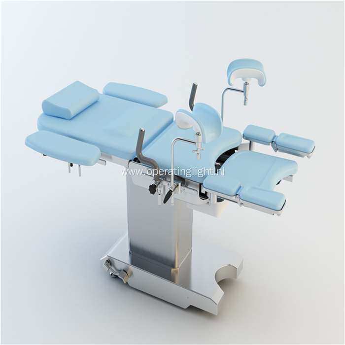 Electric examination and delivery obstetric bed