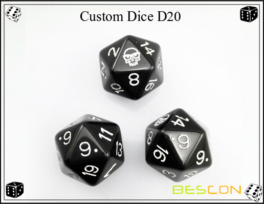 Custom Dice D20 Custom Dice D20