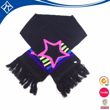 New style fashion woven label neck scarf