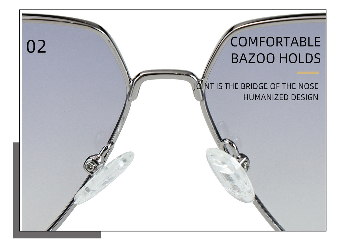 Wholesale Navigator Metal Photochromic Sunglasses ME2177-Nose Pads Wholesale Navigator Metal Photochromic Sunglasses ME2177-Nose Pads