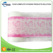 Center Back Sheet Breathable Laminated Film for Adult Diaper