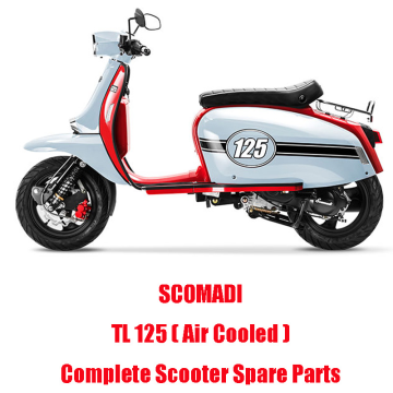 SCOMADI TL125 Air Cooled Scooter Engine Parts Complete Scooter Spare Parts Original Quality