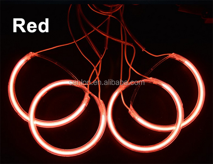 Kit Luci Angel Eyes A LED Per BMW E36 E38 E39 E46 – Anelli Halo Bianco/Giallo 6000K
