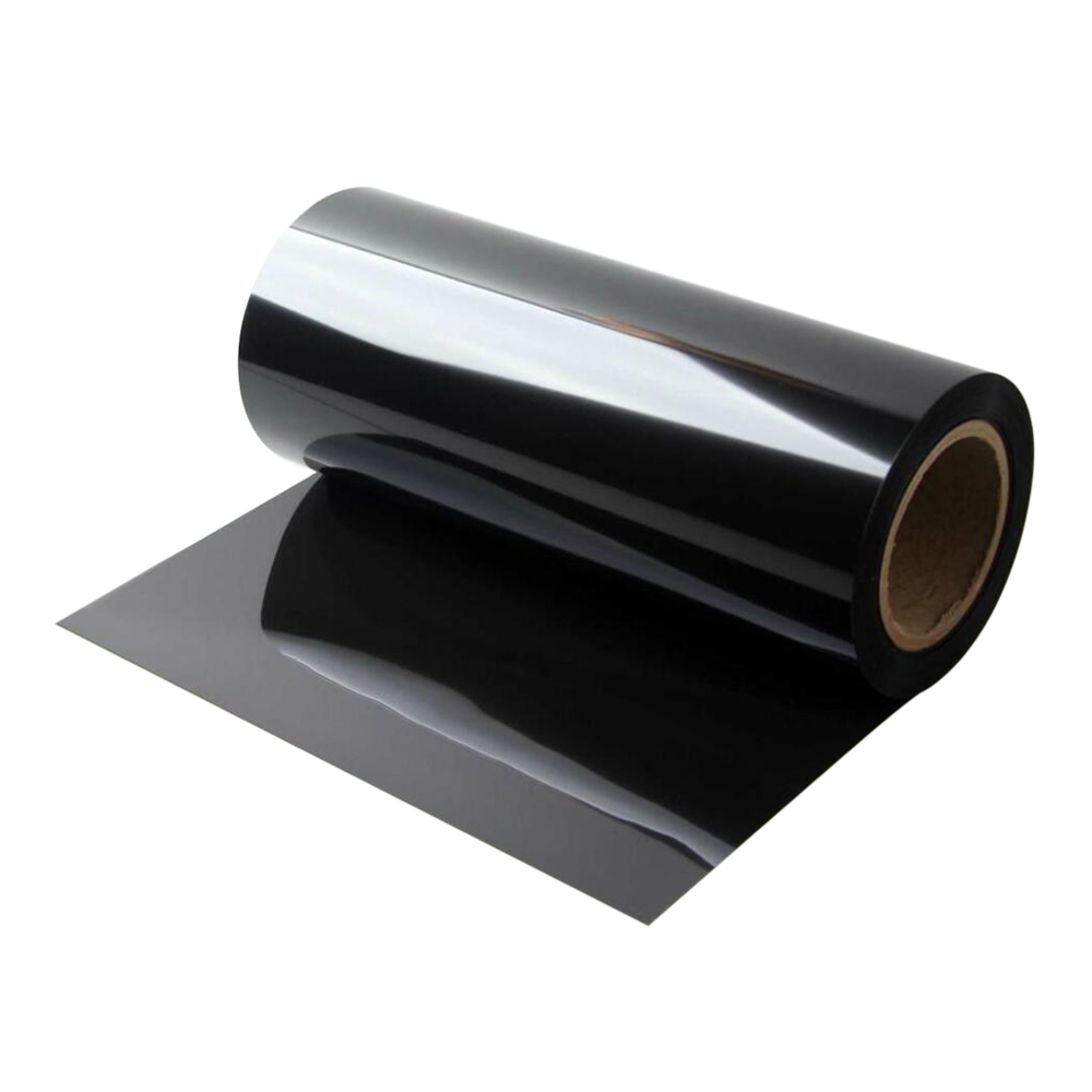 0.025mm High Temperature Resistant Glossy Black color Polyimide Film