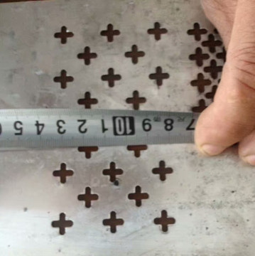 Porous mesh perforated metal mesh fabric