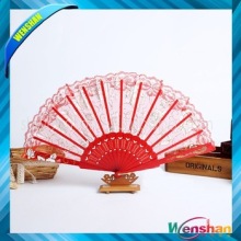 Spanish style plastic ribs lace fan