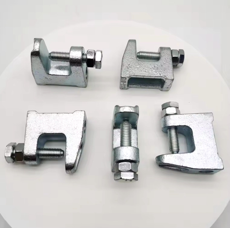 Horganyzott öntöttvas gerendabilincs M6 M8 M10