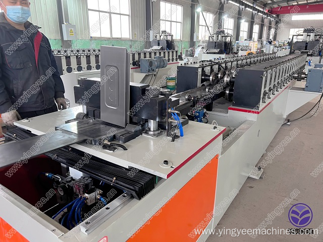 Metal Aluminum Aluminium Enclosure Box Roll Forming Machine