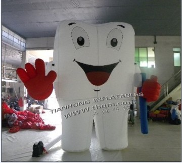 Inflatable Cartoon. Inflatable Figure. Inflatable Robot. Inflatable Teeth