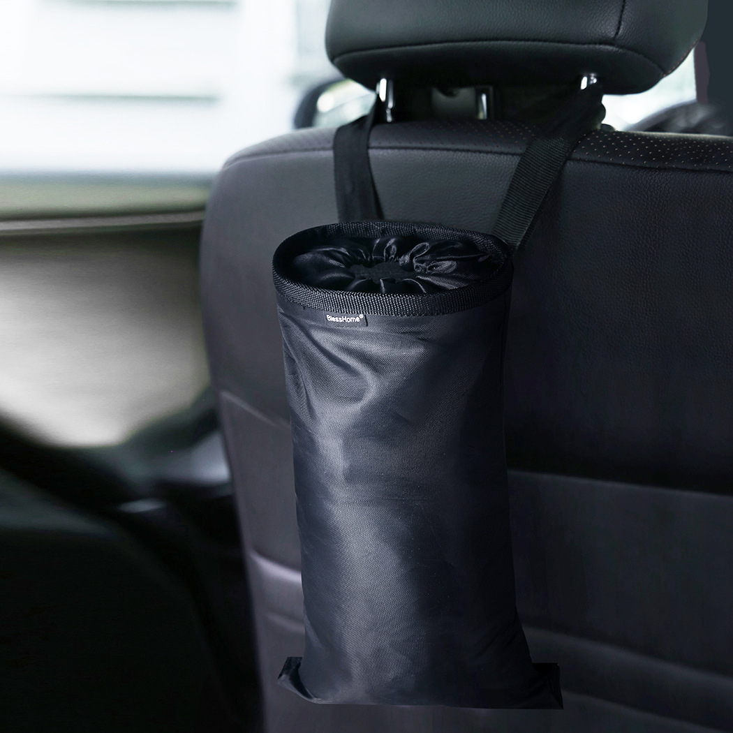 Car Trash Bags Car Trash Can Washable Eco-Friendly Seat Back Hanging Trash Bag Garbage Bag for Travelling Outdoor