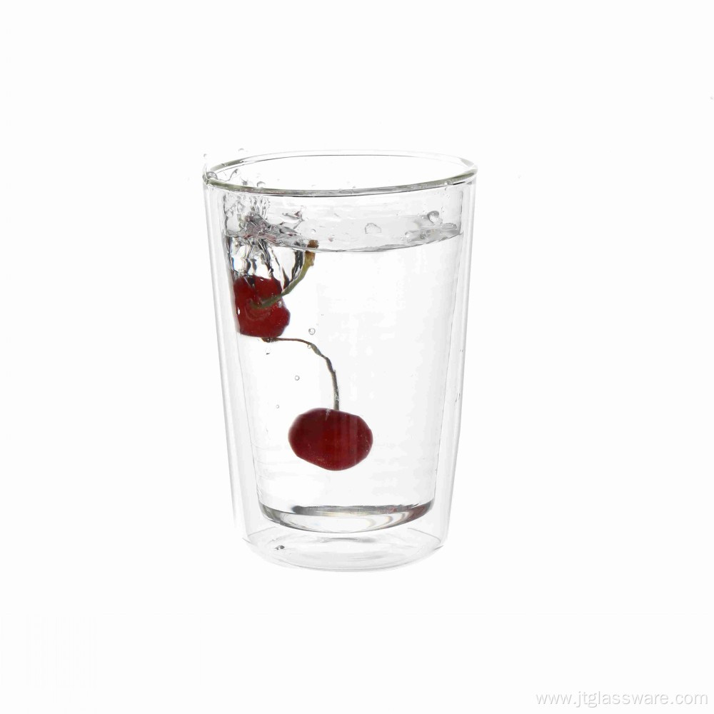 Good Quality Two Walled Glass Cups