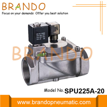 24VDC Paslanmaz Çelik Solenoid Valf SPU225A-12 SPU225A-14