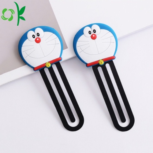 China Book Decoration Lovely Silicone Bookmark for Reading Manufactory