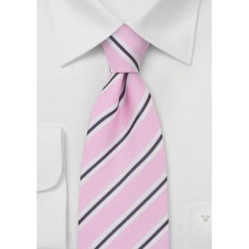100% Colored Striped Woven Silk Ties