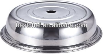 Luxe stainless steel Round plate cover