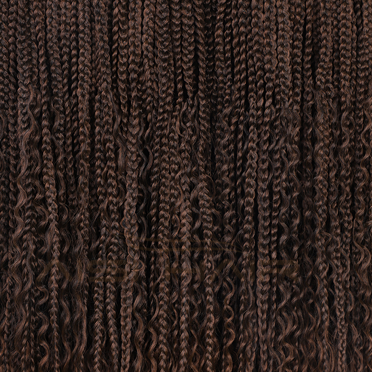 Aisi Hair Goddess Faux Locs Crochet Braids Hair Extensions Synthetic Brown Color Faux Locs Braids Hairpieces For Black Women