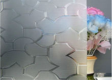 4mm decorative amber figure pattern glass