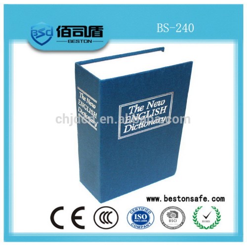 Best quality best selling english dictionary metal book safe