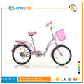 20 inch city bike with  color tire