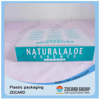 clear packaging box foil