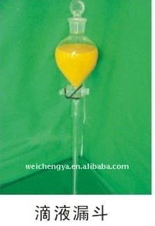 dropping funnel (laboratory funnel)(glassware)