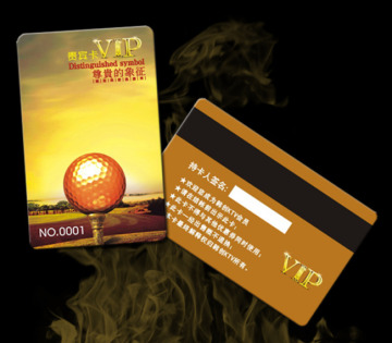 Wholesale Promotional Products China Golf Clubs Member Card