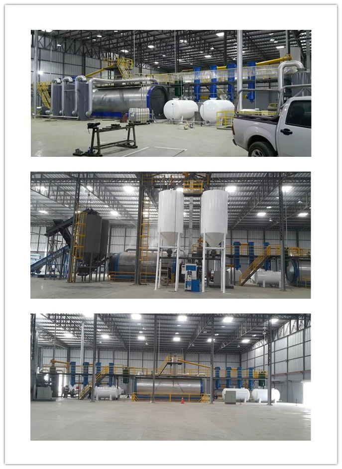 Low Cost Used Rubber Pyrolysis Plant to Oil