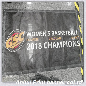 supermarket outdoor advertising mesh banner