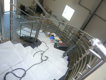 Surface Shield Floor Protection Construction During Moving