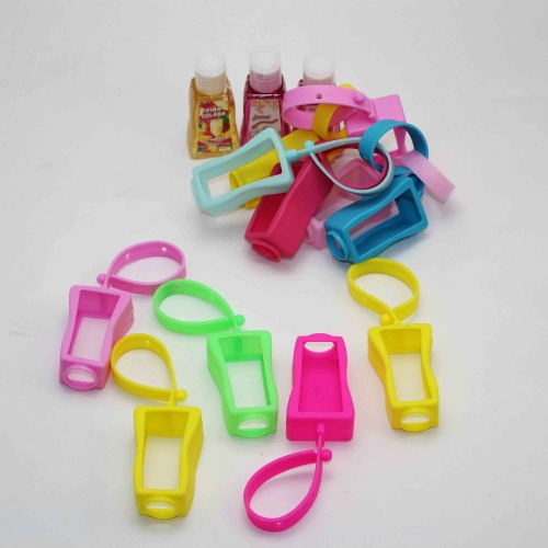 Luminous Silicone material mini Hand Sanitizer Holder