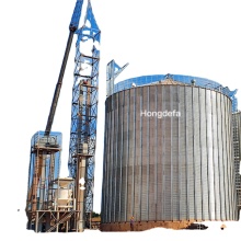 Galvanized Steel Assembled Steel Silos for Maize, Wheat Grain - 500/1000/2000/3000/5000 Ton Capacity