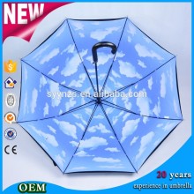 Promotional Windproof double layer both sides printed umbrella