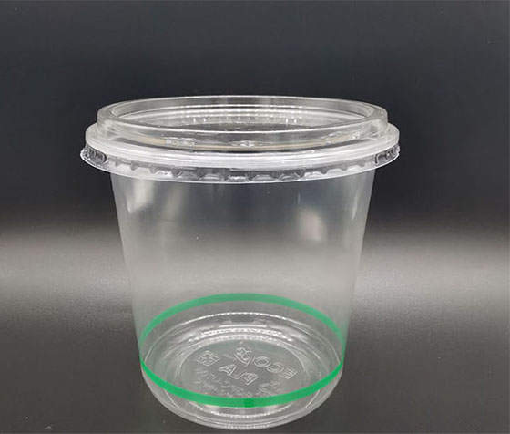 Contenedor de PLA biodegradable Biodegradable PLA Container