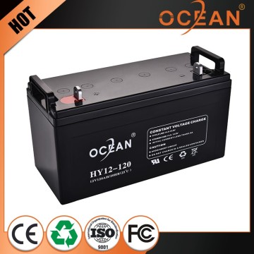 Diaphanous 12V 120ah efficiency removable external storage battery
