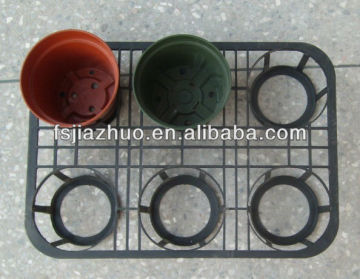 plastic flower pot trays