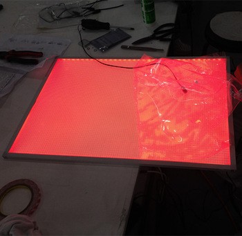 Edgelight LED backlit wall panel , lumisheet led light panel on Edgelight