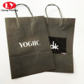 Embalaje de joyas personalizado Kraft Shopping Paper Bag