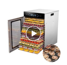 Yoslon Commercial Hot Air Vegetable Mushroom Dryer Machine