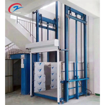 Double Guide Rail Cargo Lift