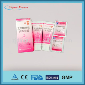 GMP factory psoriasis shampoo can do OEM more than 40 years